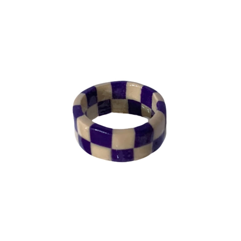 chess ring_violet