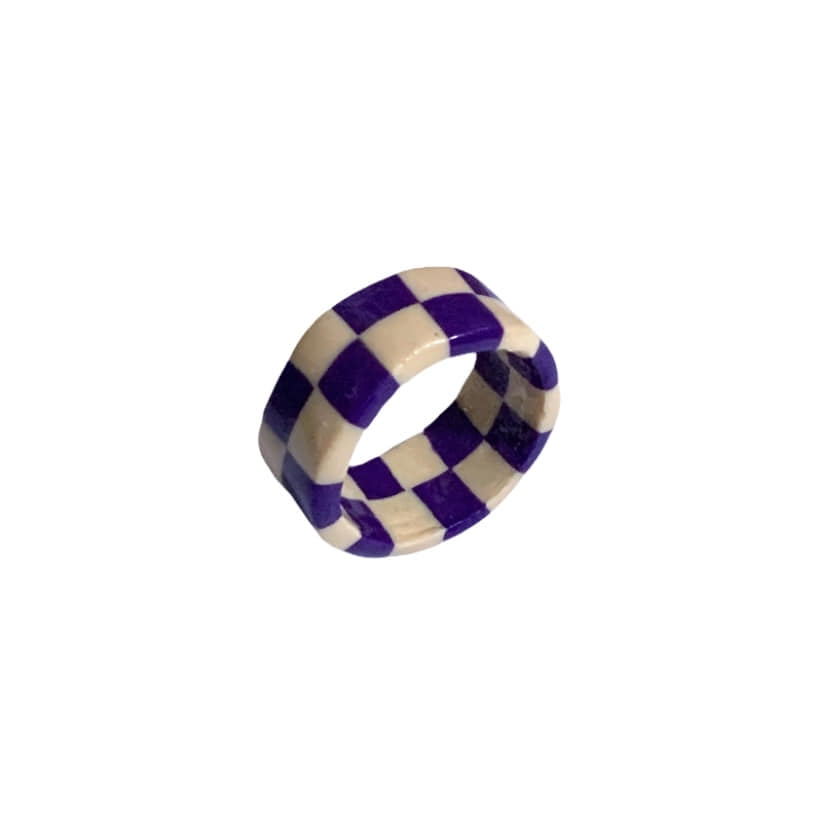 chess ring_violet