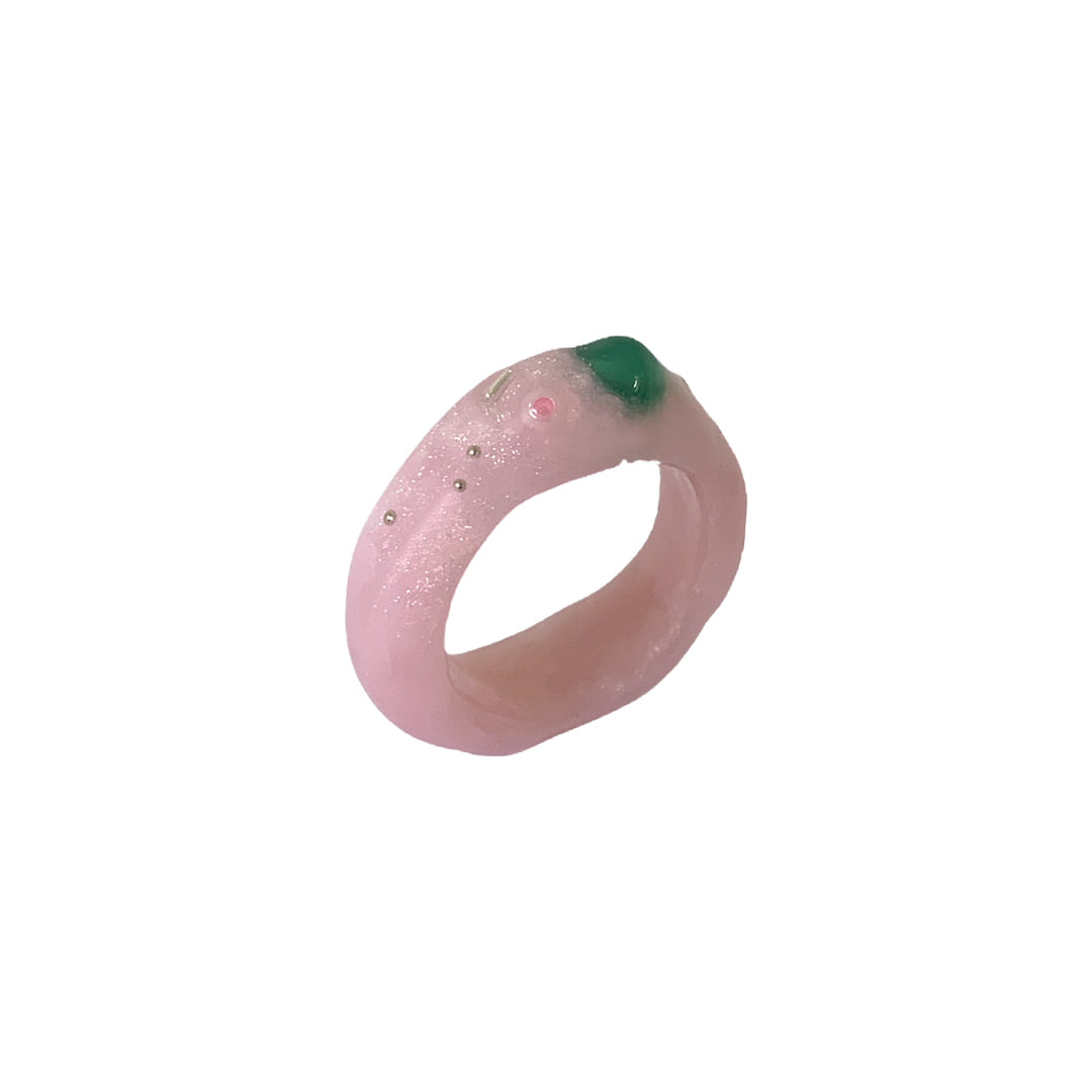 gemstone ring_candy pink
