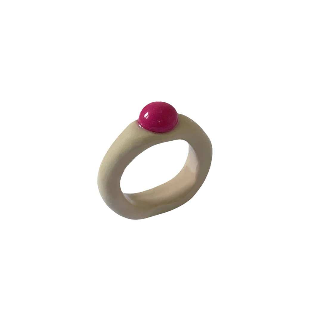 pink dot ring