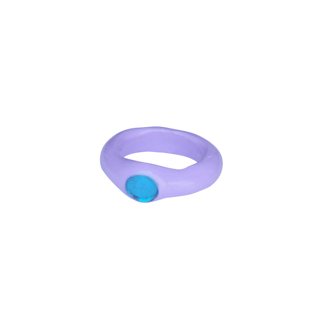 bubble ring_lilac