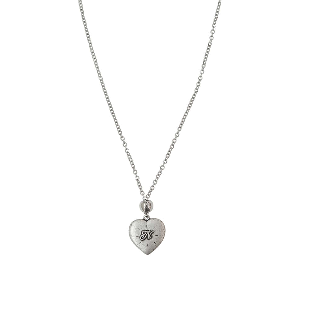 heart pendant long necklace