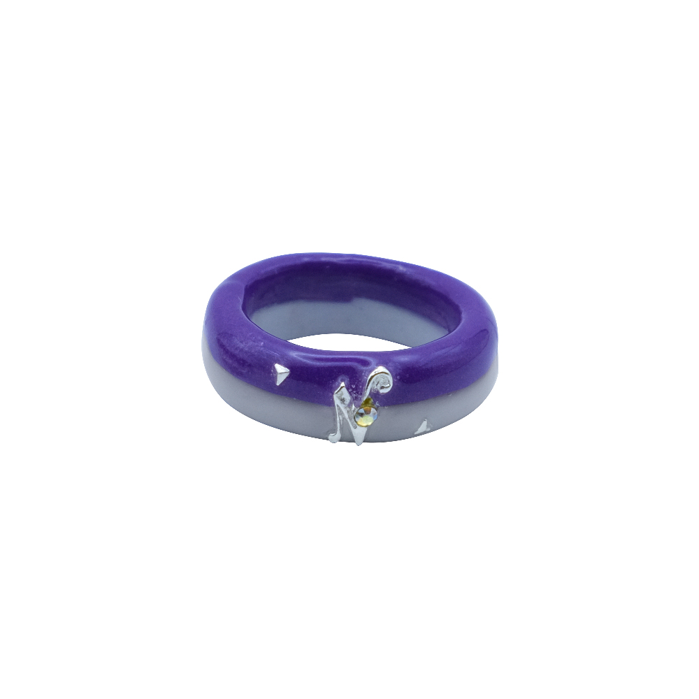 two line logo ring-violet