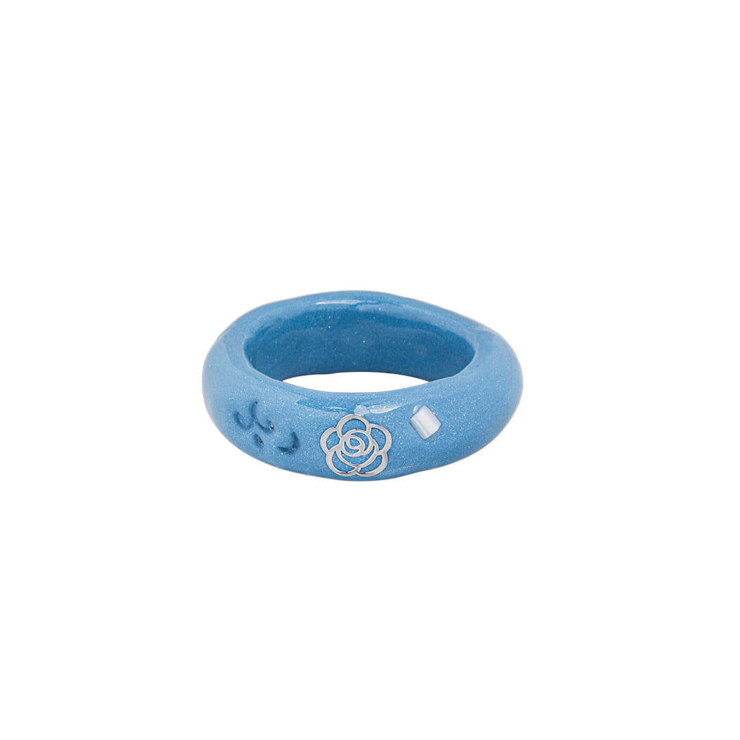 blue rose ring