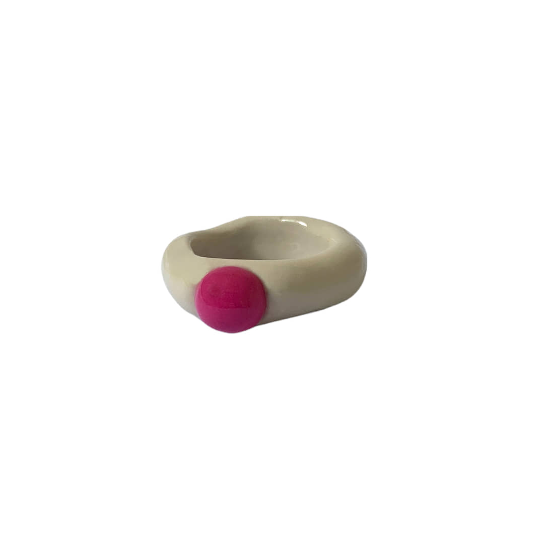 pink dot ring