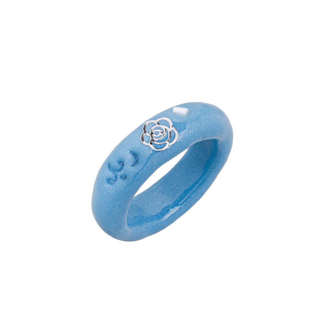 blue rose ring