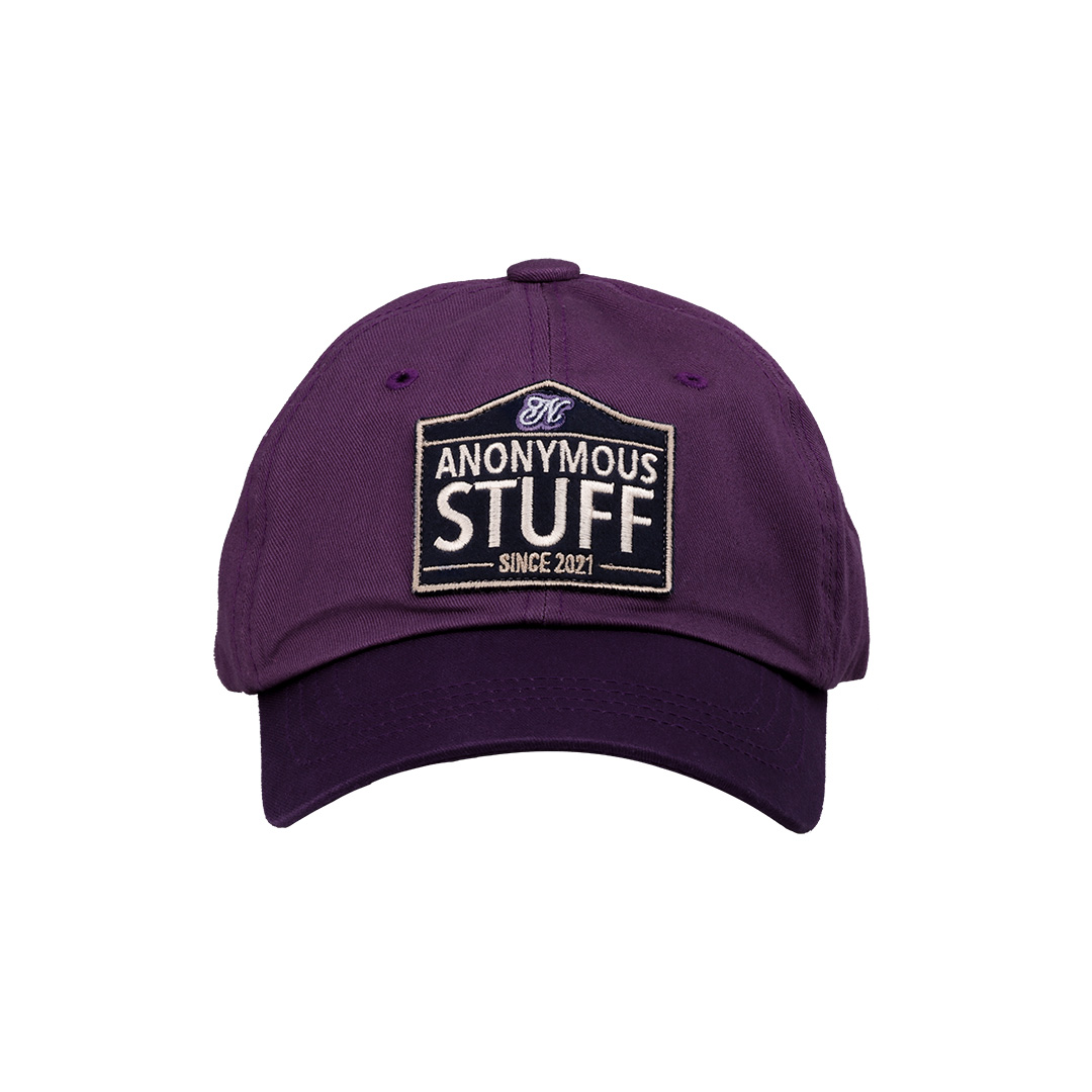 anonymous stuff cap-violet